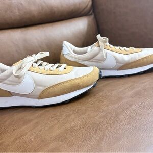 Nike Cream and White Sneakers